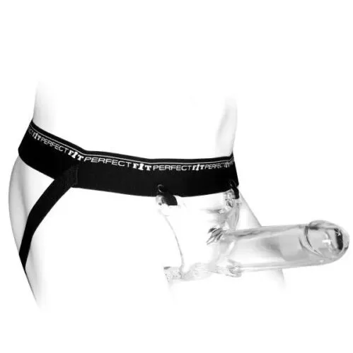 Armour Knight - XL With Waistband Clear Strap On