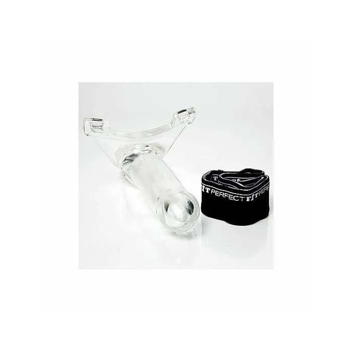 Armour Knight - XL With Waistband Clear Strap On