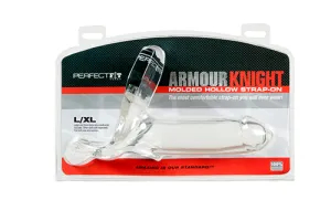 Armour Knight - XL With Waistband Clear Strap On