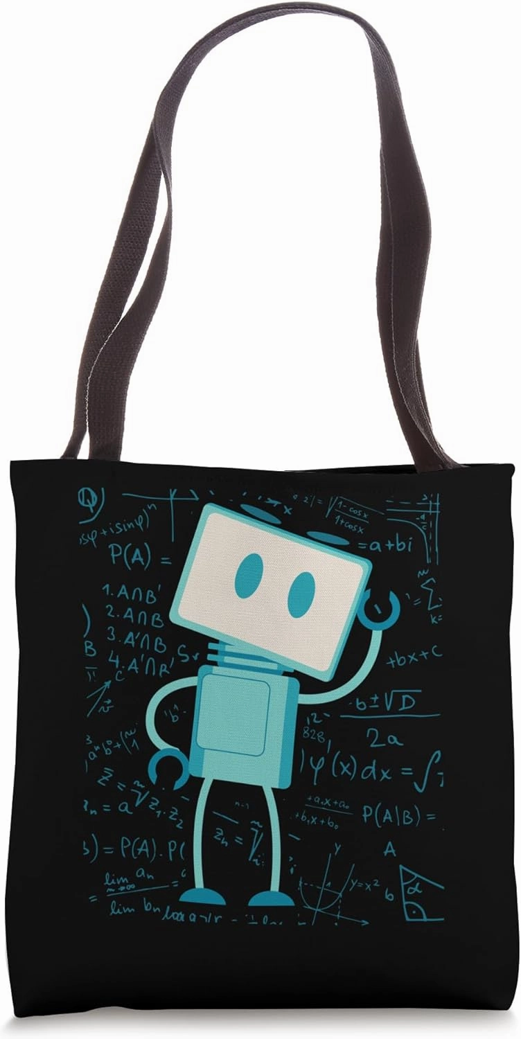 Artificial Intelligence Robot Futuristic AI Robotic Engineer Tote Bag
