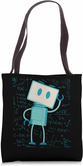 Artificial Intelligence Robot Futuristic AI Robotic Engineer Tote Bag
