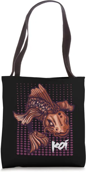 Asian Japanese Carp Water Pond Animal Pet Tote Bag