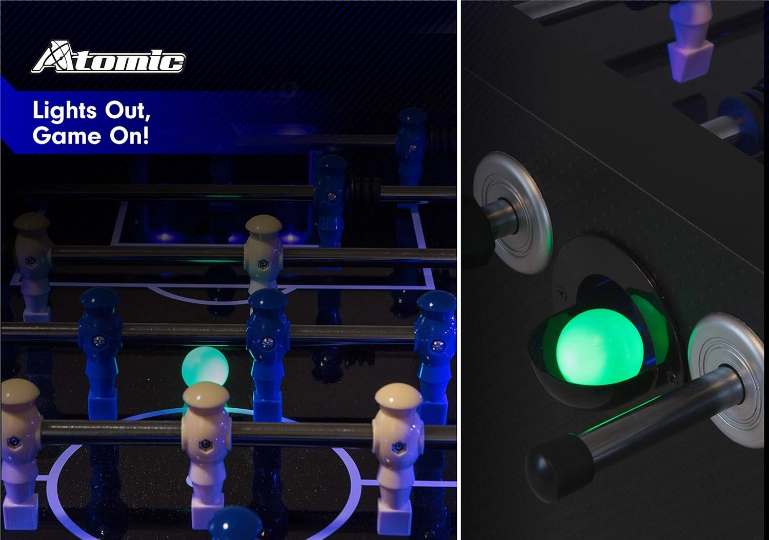 Atomic LED Light Up Foosball Tables