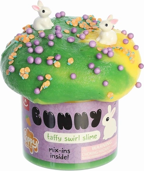 Aurora® Toys Gooey Poppy Slime Co.™ Bunny Slime Toy - Sensory Play for Fun Playdates - for Kids 5  Years, Adults, and Parents - Green and Blue 11.3 oz