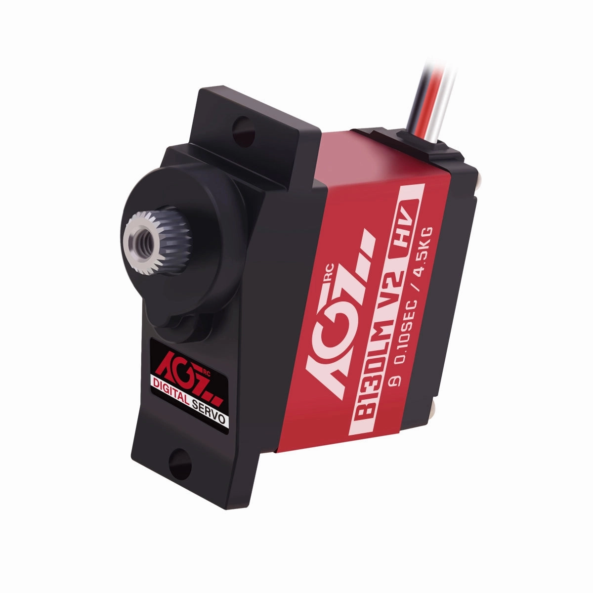 B13DLM V2 AGFRC 4.5KG Upgraded High Voltage High Torque 17g Micro Digital Brushed