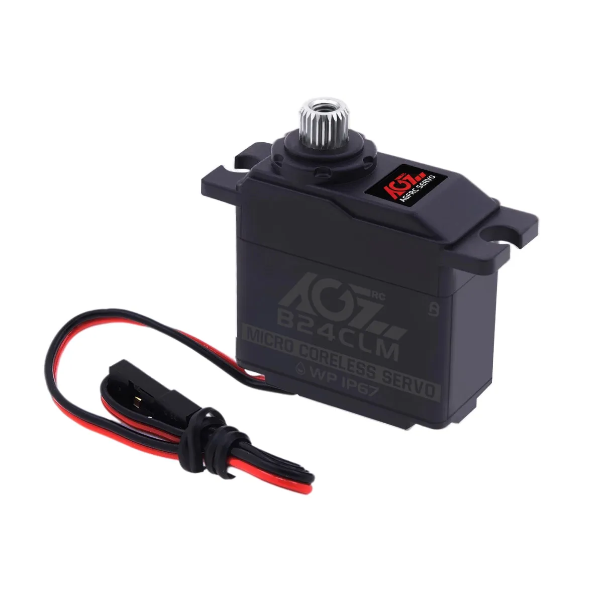 B24CLM AGFRC 6KG 0.08Sec Titanium Gear High Speed Coreless Micro Digital Waterproof 1/16 TRAXAS E-Revo etc.