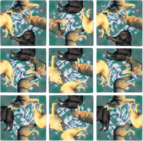 B. Dazzle -Wolves-9 Piece Scramble Square Puzzle - Challenging Brain Teaser for Children & Adults-Boosts Cognition and Problem Solving
