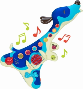 B. toys- Woofer- Interactive Dog Guitar- Musical Toys- 3 Music Modes- Big & Colorful Buttons – 2 Years  