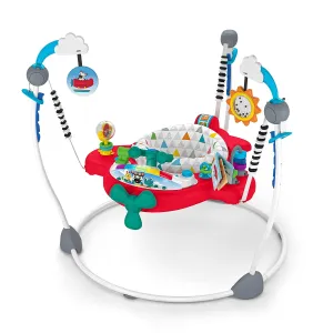 Baby Einstein Ocean Explorers Airplane Adventure 2-in-1 Interactive Activity Jumper with Lights Ages 6 months  , Max weight 25 lbs., Unisex