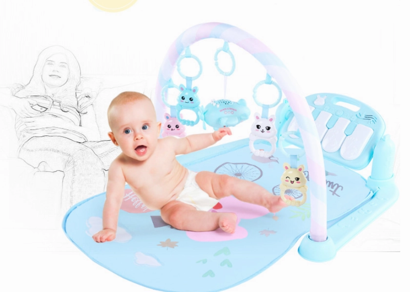 Baby toy gym baby foot piano new baby toy music early education puzzle toy