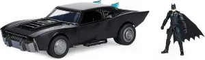 BATMAN The 2022 Movie Lights & Sounds Batmobile with 4-inch Action Figure