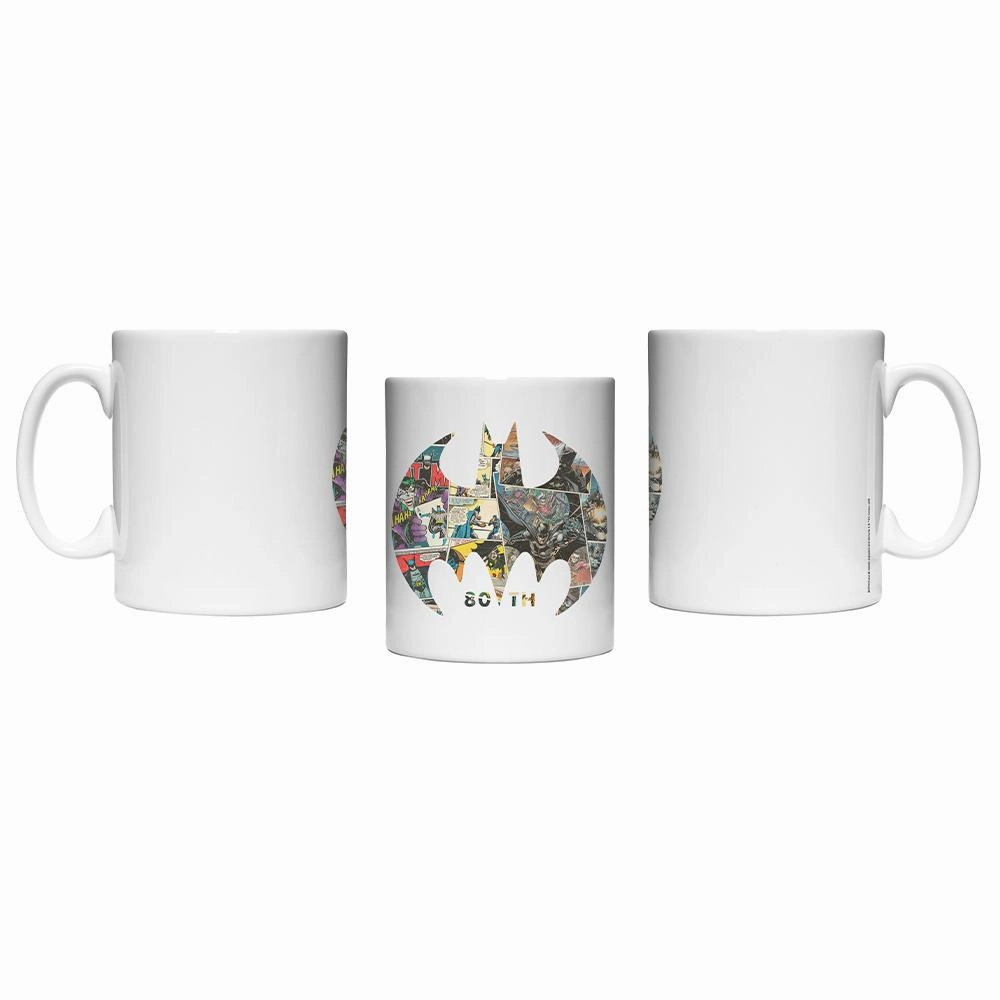 Batman 80th Anniversary Bat-Pages Mug