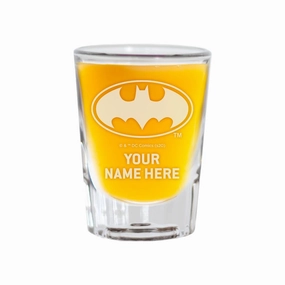 Batman Personalized Small Glass, Two Ounces