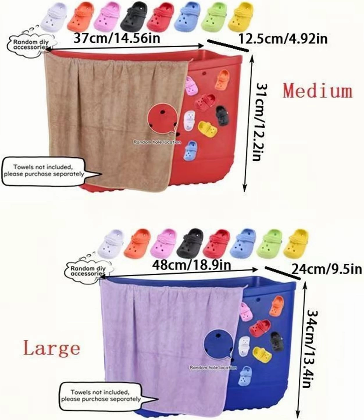 Beach Bag Storage Handbag EVA Basket Pet Hole Bag Handbag(B)