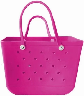 Beach Bag Storage Handbag EVA Basket Pet Hole Bag Handbag(B)