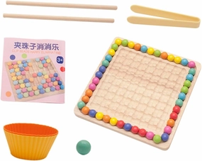 BESPORTBLE 1 Set Fun Clip Beads for Interactive Early Education Game Parent Puzzle Development Present