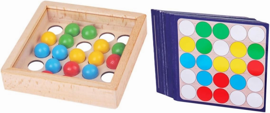 BESTonZON 1set Rolling Beads Toy Intellectual Finger Game for Boy Girl Hand-Eye Coordination and Problem-Solving Skills Engaging Interactive Toy for Ages and up