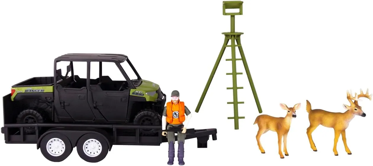 Big Country Toys Large Hunting Playset – Realistic Outdoor Adventure Toys for Kids Ages 3 and Up, Perfect for Hunting Enthusiasts