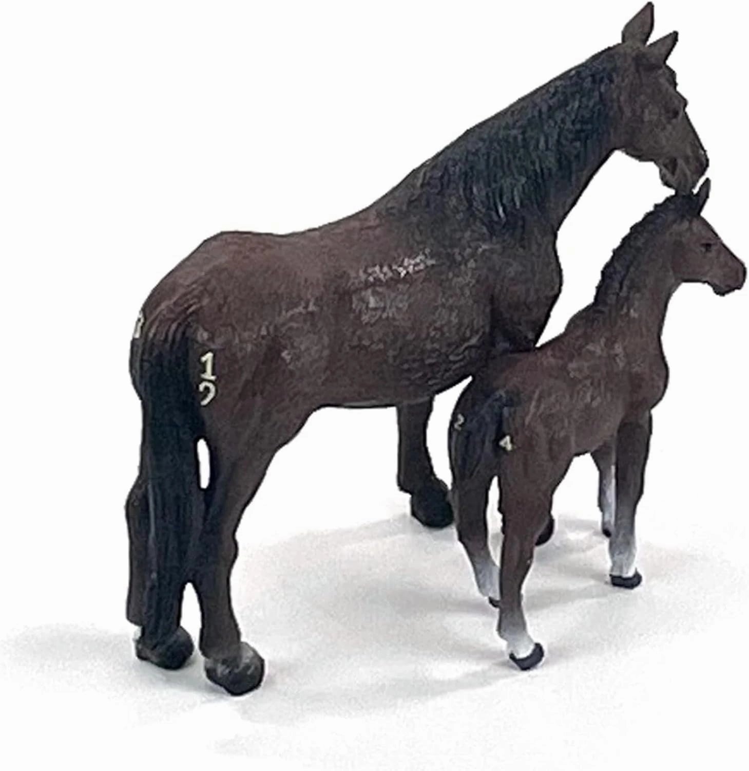 Big Country Toys Horse Mare and Colt Set (6666 Ranch Quarter Horse Mare & Colt)