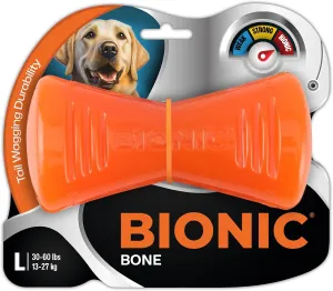BIONIC Bone Dog Toy, Large - Interactive Dog Chew Toy That Stands Up to The Toughest Chewers, for Dogs Between 30-60  lbs. (13-27  kg.)