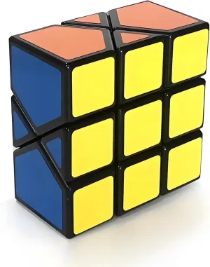 Black Grid Skewb Cube, Abnormity 1x3x3 Speed Cube, Educational Puzzle Cube Toys, Brain Teaser