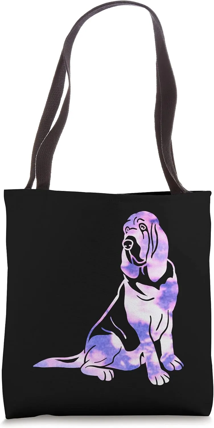 Bloodhound of 1990s Vaporwave Aesthetics / Bloodhound Lover Tote Bag