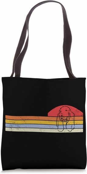 Bloodhound Vintage Funny Bloodhound Owner Dog Lover Tote Bag