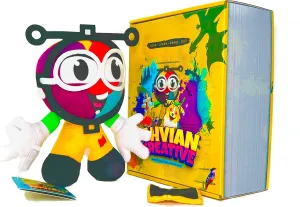 Book Character Plush Figure, The Cutest Squishy Figure, Soft Stuffed Collectible Character Cartoon to Develop Creativity, in All Types of Games in a Classroom
