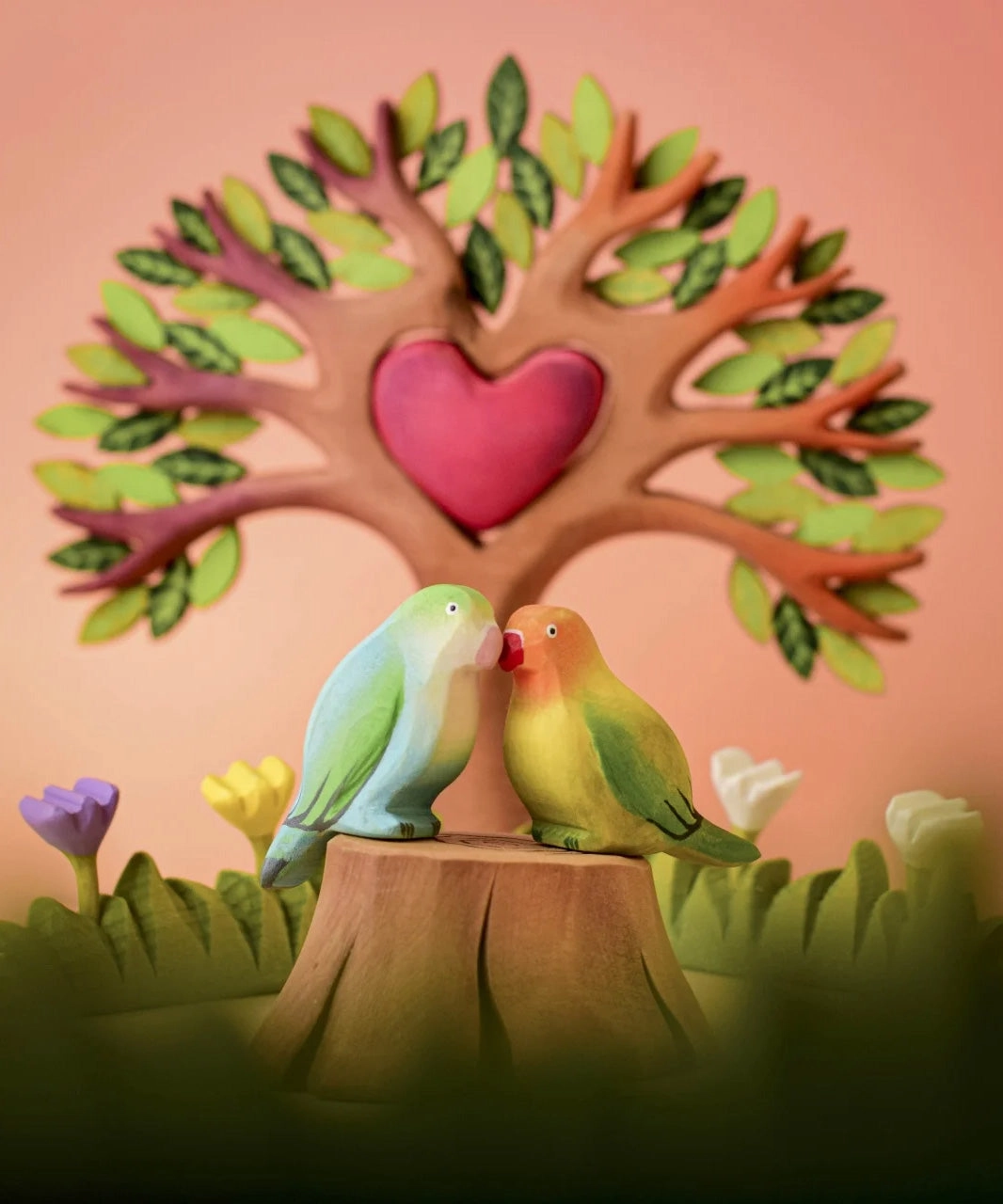 Bumbu Toys Blue Lovebird