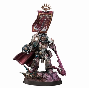 Castellan Crowe Grey Knights Armies of the Imperium Painted Miniature Wargaming Figure | Art Painting Level