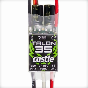 Castle Creations Talon Series ESCs 35amp  (No Data Logging, Robust BEC)