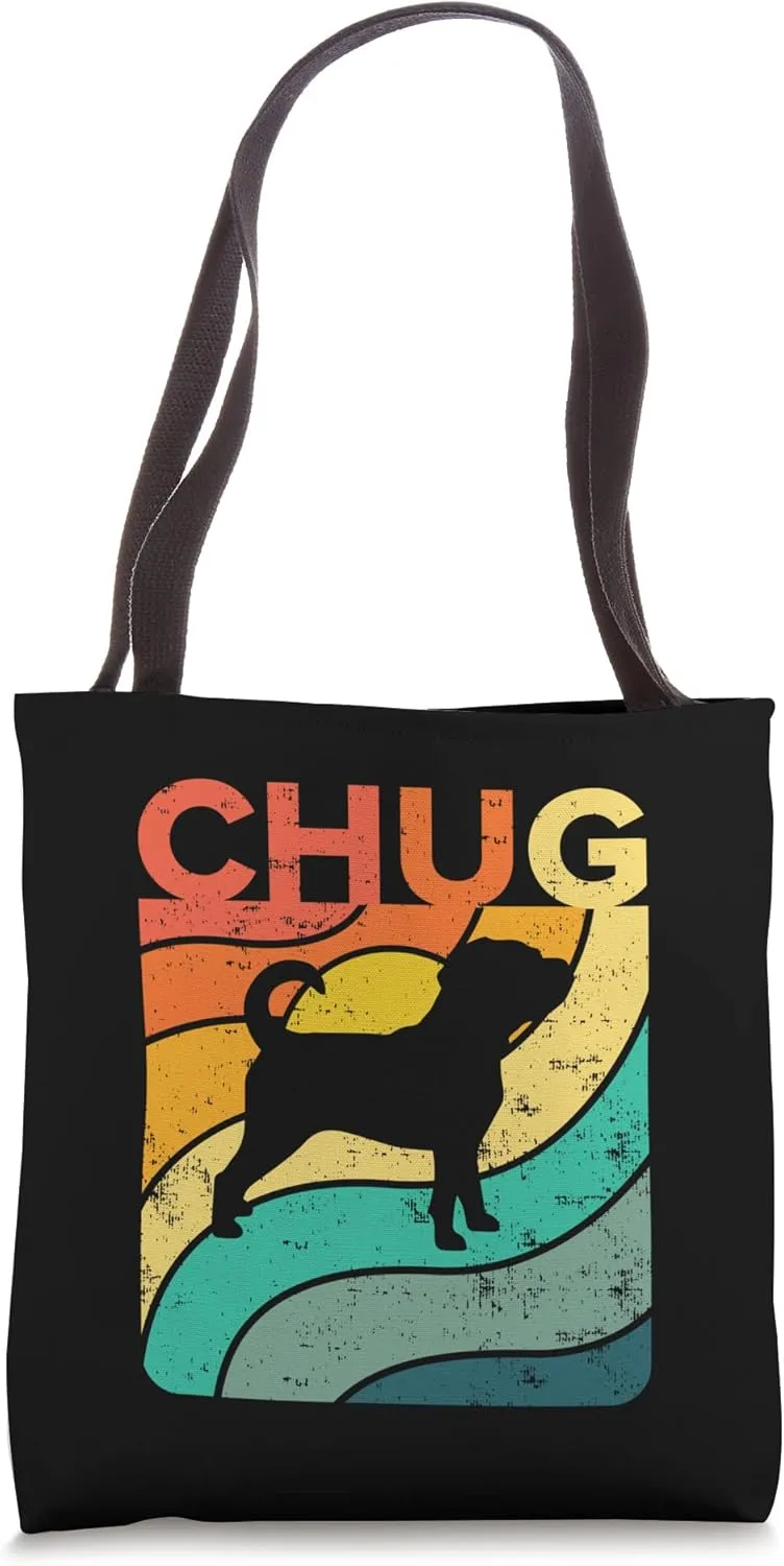Chug Vintage Sunset Mom Dad Tote Bag