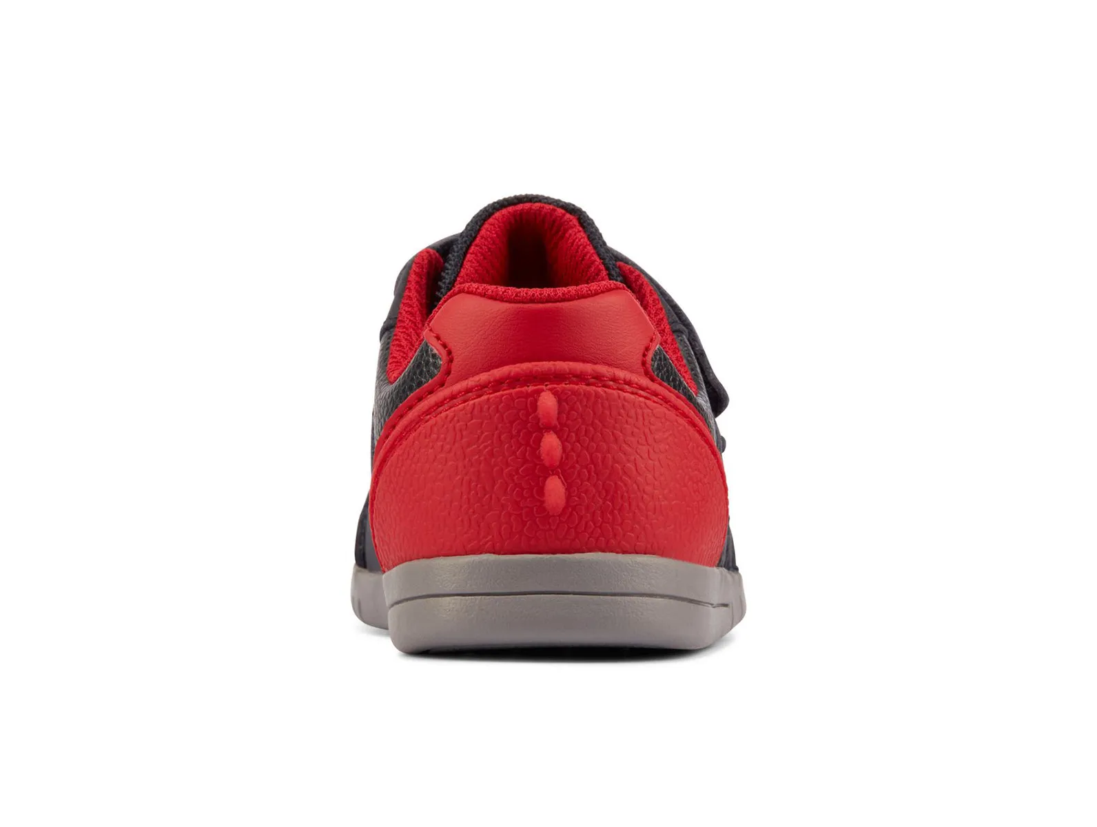Clarks Rex Play T – Navy/Red Leather