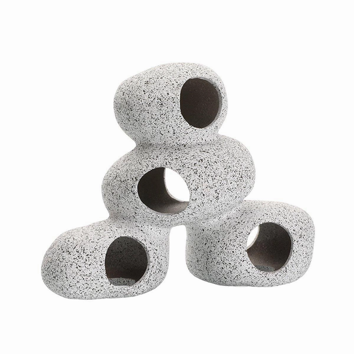 Clay Pot Aquarium Decoration Shrimp House Cichlid Breeding Tank Fish Nest