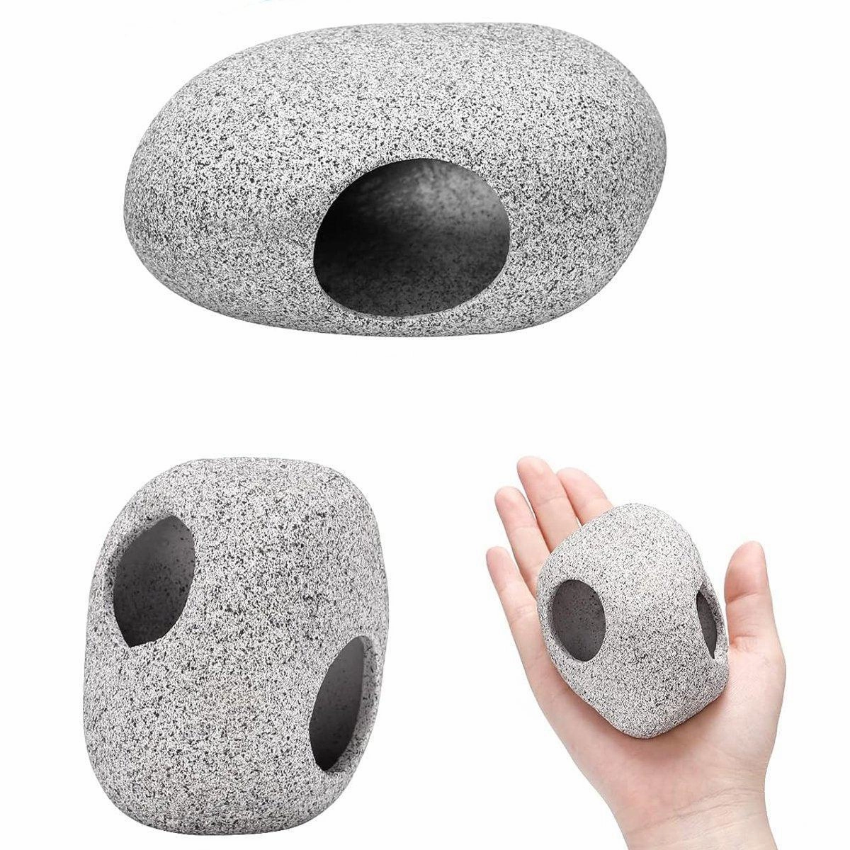 Clay Pot Aquarium Decoration Shrimp House Cichlid Breeding Tank Fish Nest