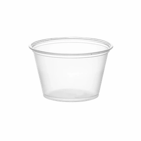 Clear PP Portion Cup - 1 Oz - Case of 2500