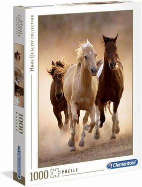 Clementoni Running Horses Puzzle (1000-Piece)