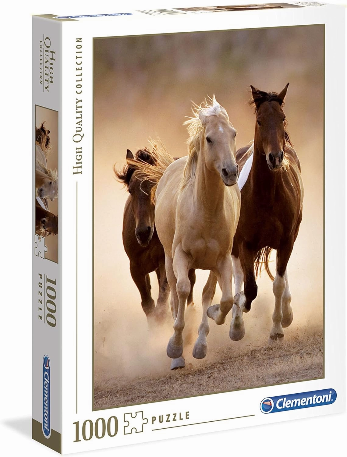 Clementoni Running Horses Puzzle (1000-Piece)