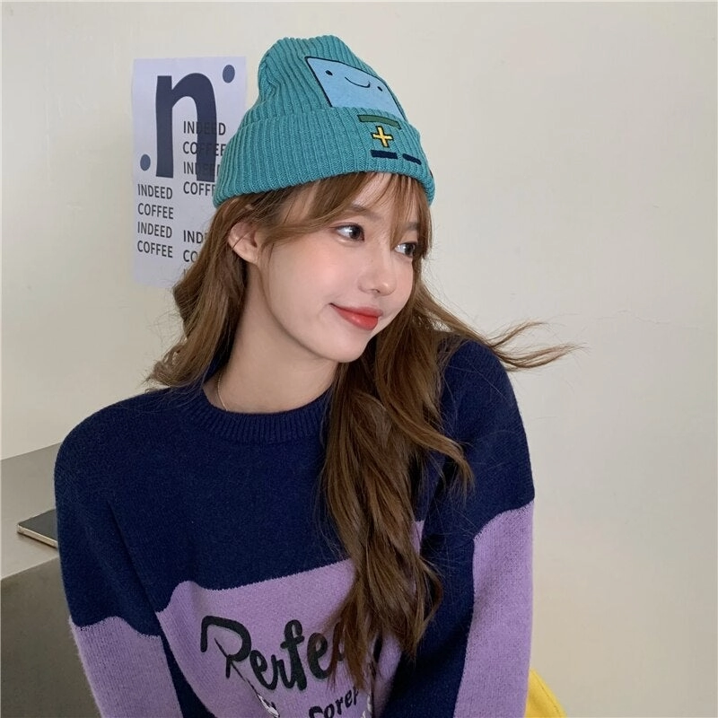 Colourful BMO Robot Beanie Hat