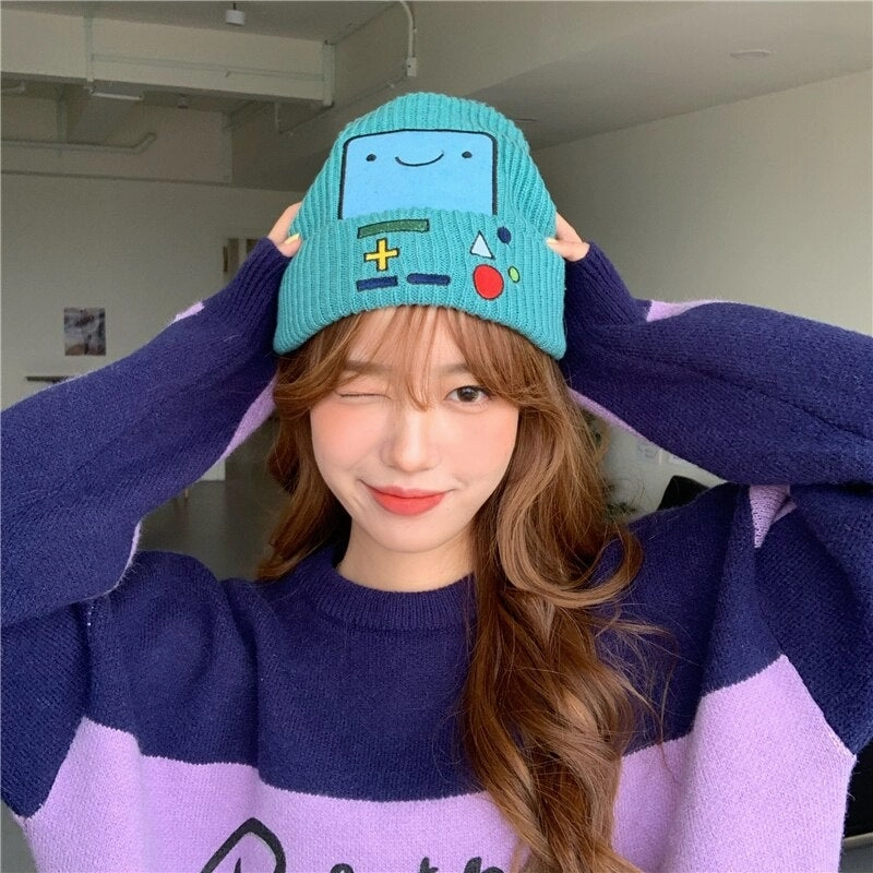 Colourful BMO Robot Beanie Hat