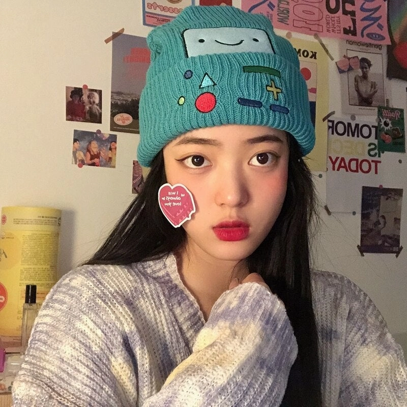 Colourful BMO Robot Beanie Hat