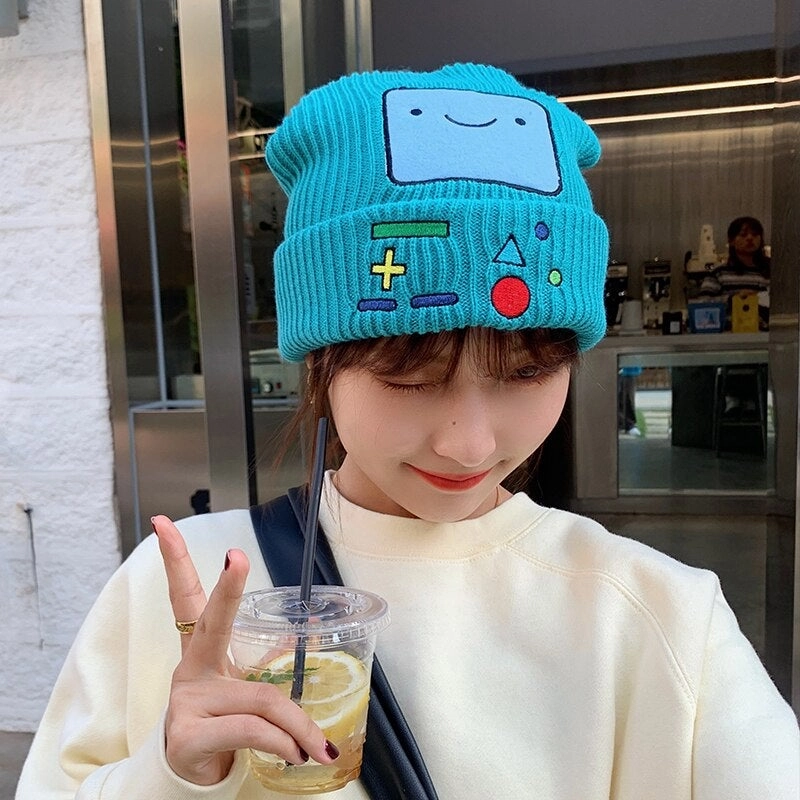Colourful BMO Robot Beanie Hat