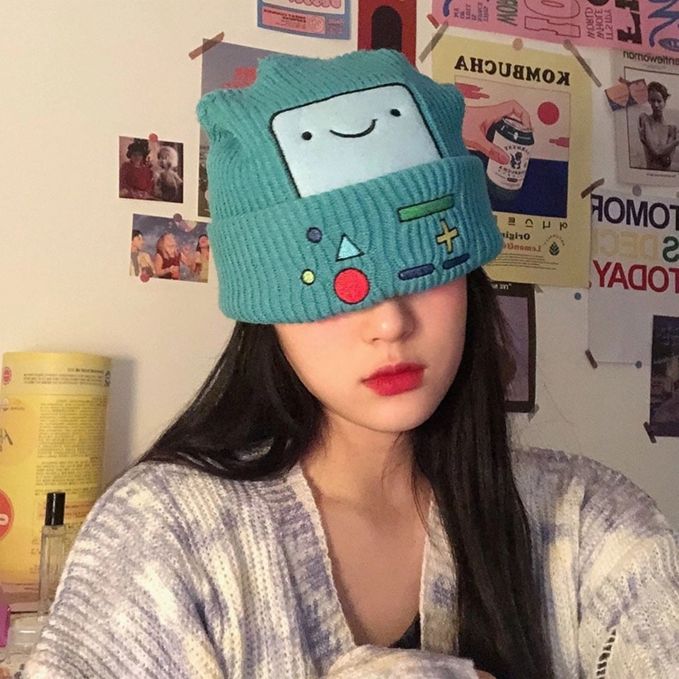 Colourful BMO Robot Beanie Hat