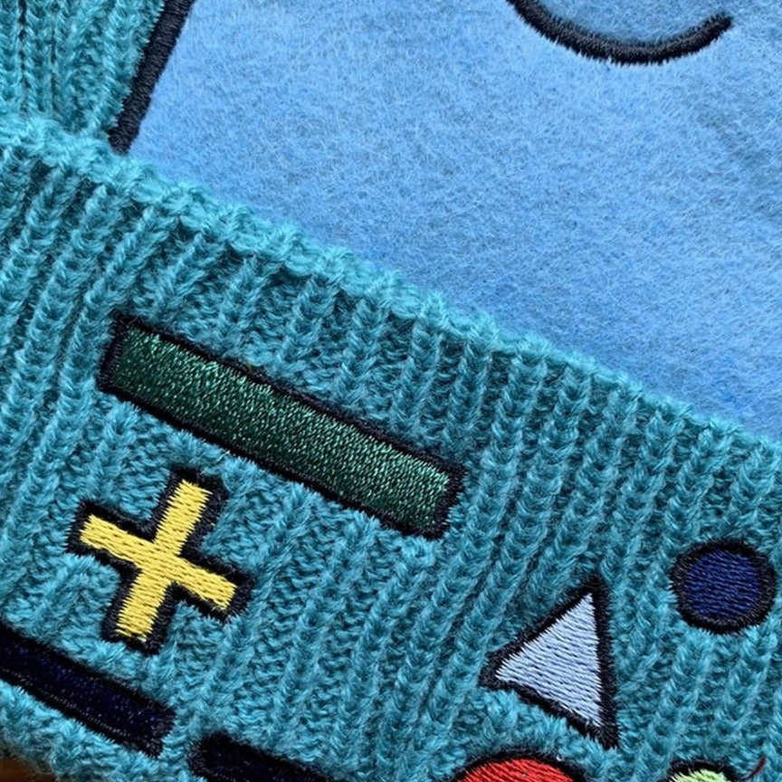 Colourful BMO Robot Beanie Hat