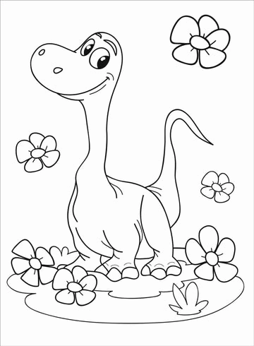 Colouring Book - Dinosaurs