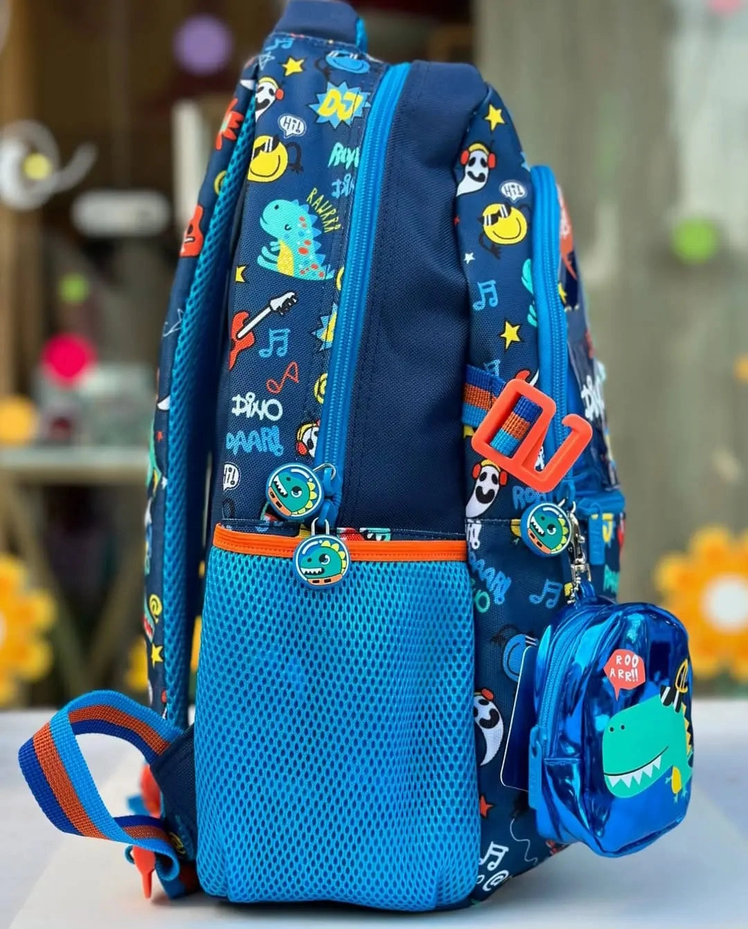 COOL DINOSAUR BACKPACK SET
