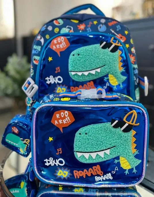 COOL DINOSAUR BACKPACK SET
