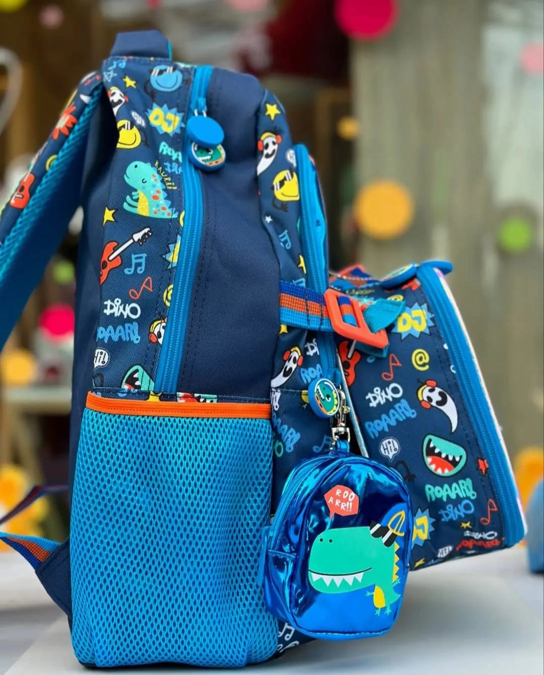 COOL DINOSAUR BACKPACK SET