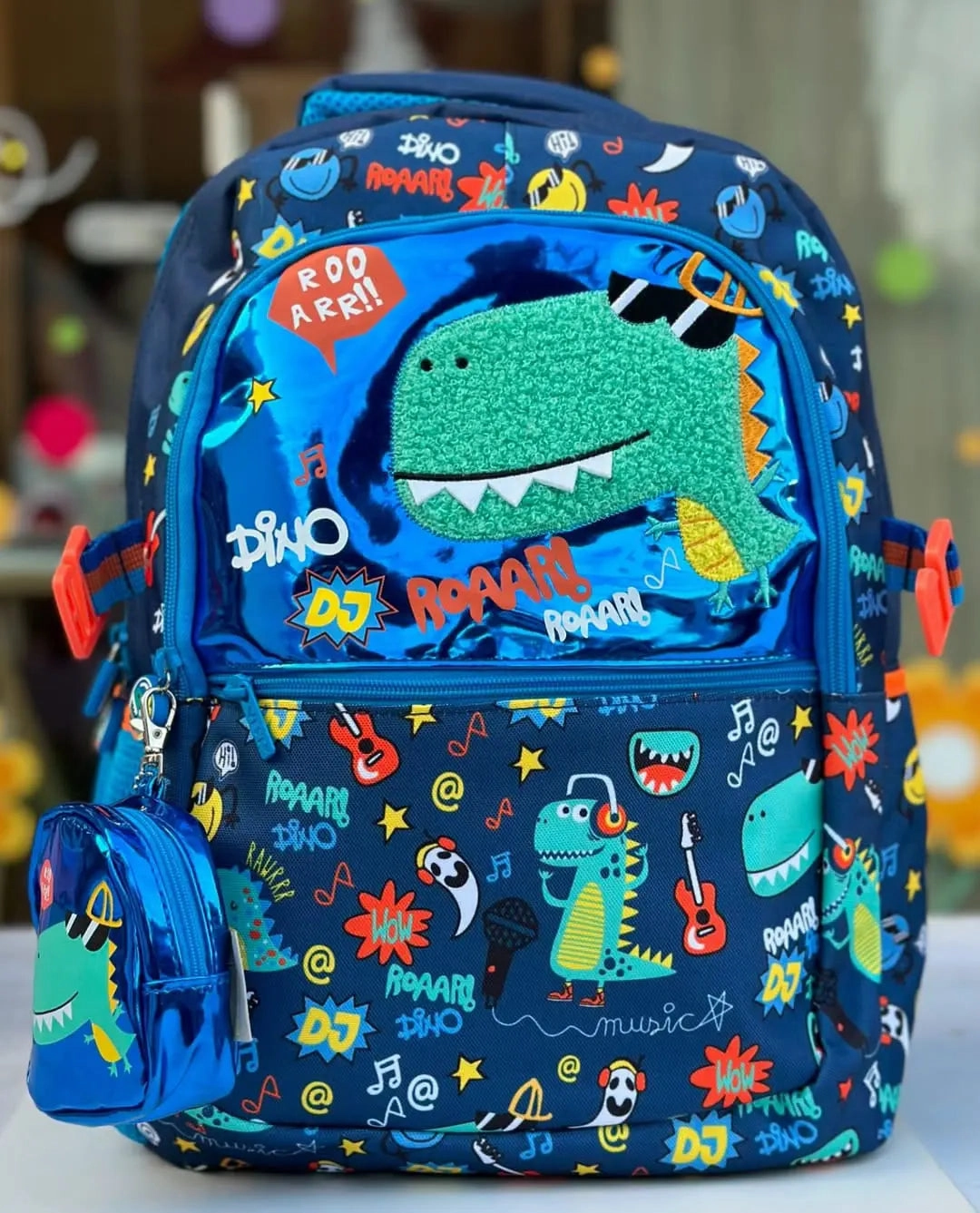 COOL DINOSAUR BACKPACK SET