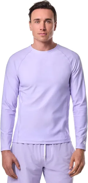Coolibar UPF 50  Men's Hightide Long Sleeve Swim Shirt - Sun Protective